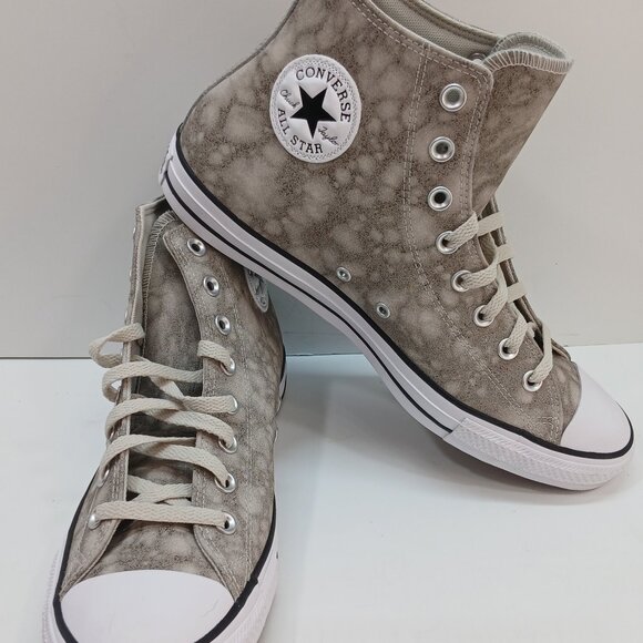 Converse A00766C NIB Unisex Chuck Taylor Trance Leather High Tops Sz. M-10/W-12 - Picture 1 of 15
